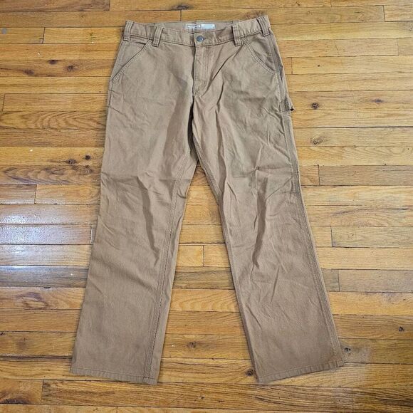 Carhartt Other - Carhartt Pants Men's 34x30 Carpenter Relaxed Fit Workwear Cargo Pockets Dark Kha